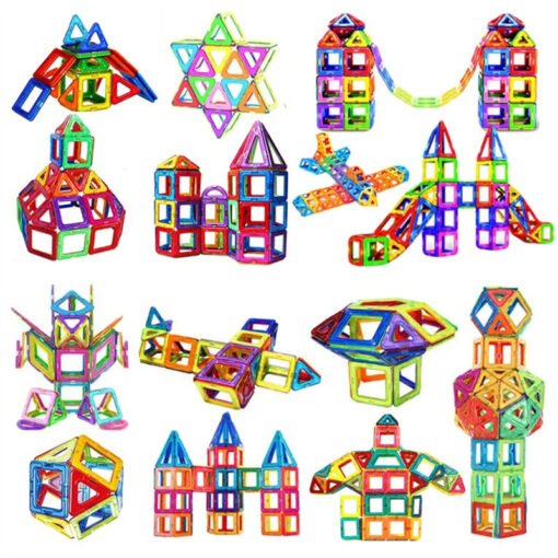 Magnetic Building Blocks DIY Magnets Toys For Kids Designer Construction Set Gifts For Children Toys - Larawan 9