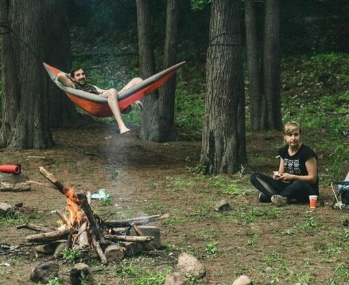 Anti Rollover Camping Double Hammock - Bild 2