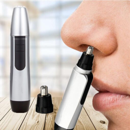 Electric Nose Hair Trimmer Men Women Ear Razor Removal Shaving Tool Face Care - immagine 4