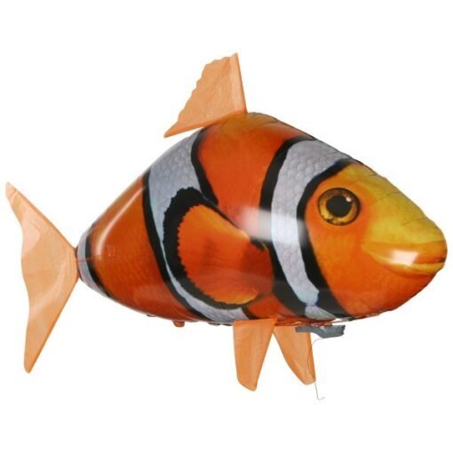 Remote Control Shark Toy Air Swimming Fish Infrared Flying RC Airplanes Balloons - Image 4