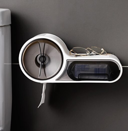 Home toilet bathroom roll holder - Imagen 7