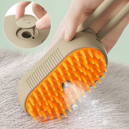 Cat Steam Brush Steamy Dog Brush 3 In 1 Electric Spray Cat Hair Brushes For Massage Pet Grooming Comb Hair Removal Combs Pet Products - 图片 7