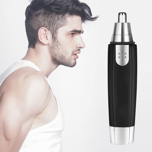 Electric Nose Hair Trimmer Men Women Ear Razor Removal Shaving Tool Face Care - immagine 7