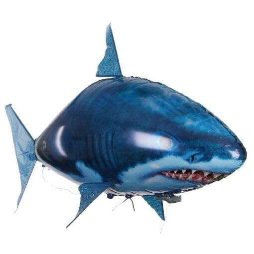 Remote Control Shark Toy Air Swimming Fish Infrared Flying RC Airplanes Balloons - Image 7