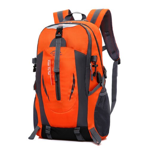 USB rechargeable bag new double shoulder bag male large capacity outdoor mountaineering bag women sports leisure travel bag - Larawan 9