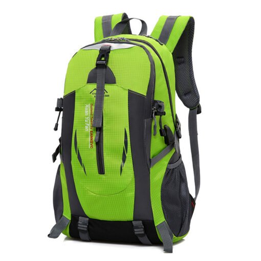 USB rechargeable bag new double shoulder bag male large capacity outdoor mountaineering bag women sports leisure travel bag - Larawan 10