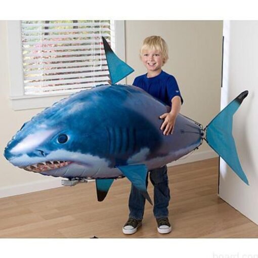 Remote Control Shark Toy Air Swimming Fish Infrared Flying RC Airplanes Balloons - Image 6