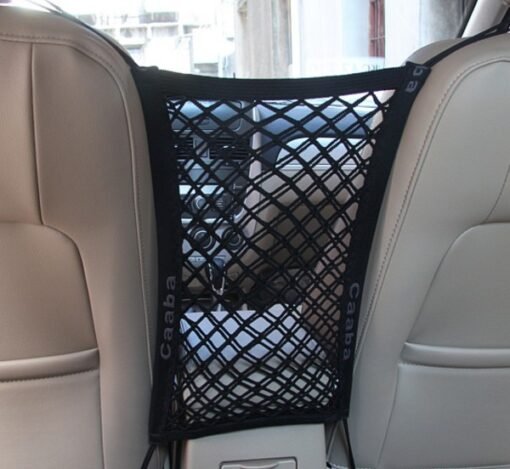 Elastic Car Pet Fence Dog Safety Isolation Net Children Travel Isolation Barrier Mesh Dog Fence Anti-collision Mesh Pet Supplies - immagine 3