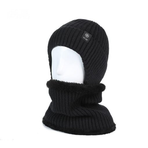 Middle-aged And Elderly People's Hats Men's Winter Warm Wool Hat Ear Protection - Image 9