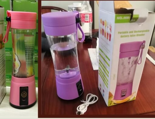 Portable Blender With USB Rechargeable Mini Kitchen Fruit Juice Mixer Home Simple Portable Electric Mini Juicer - 图片 7