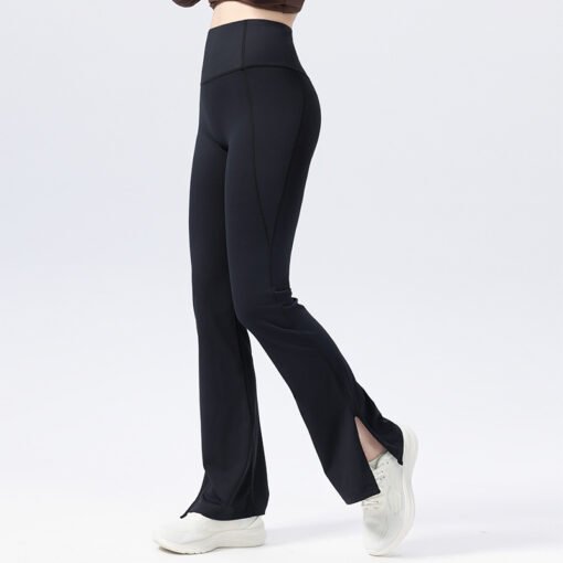 Yoga Sports High Waist Nude Feel Outerwear Fitness Pants - Larawan 2