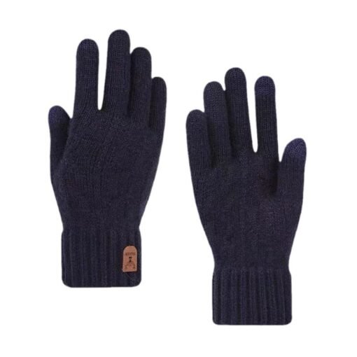 Driving And Riding Cold-proof Woolen Knitted Gloves Man - Image 7