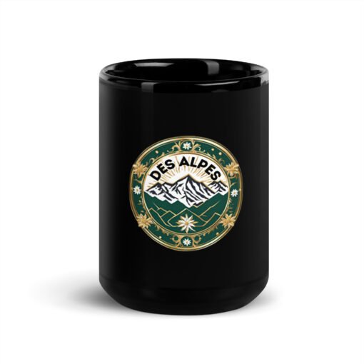 Black Glossy Mug - Imagen 2