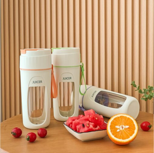 Portable Blender Electric USB Charging Outdoor Automatic Juicer Cup Juice Maker Kitchen Supplies - Imagen 4