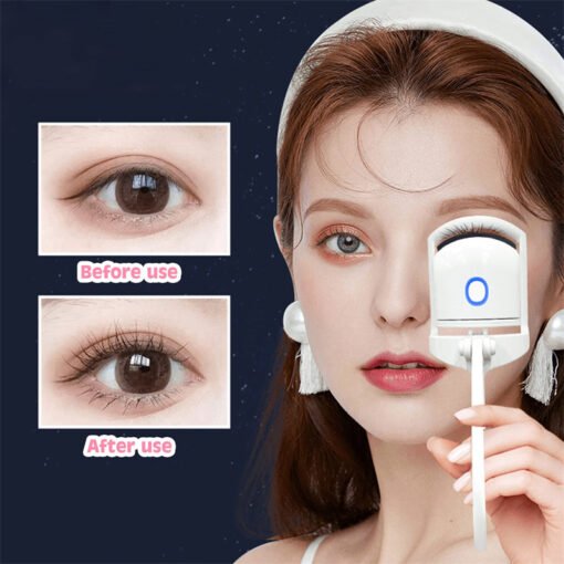 Heated Eyelash Curler Electric Temperature Control Mini Eyelash Curler Electric Portable Charging