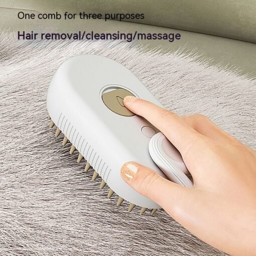 Cat Steam Brush Steamy Dog Brush 3 In 1 Electric Spray Cat Hair Brushes For Massage Pet Grooming Comb Hair Removal Combs Pet Products - 图片 2