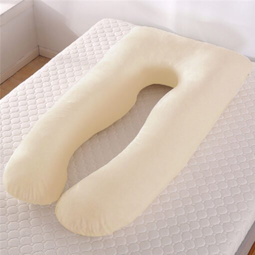 Summer Sleeping Support Pillow For Pregnant Women U Shape Maternity Pillows Pregnancy Ice Silk - Imagen 8