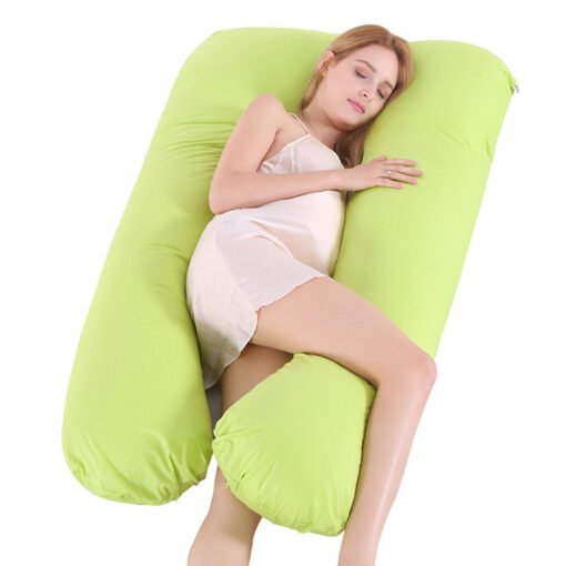 Summer Sleeping Support Pillow For Pregnant Women U Shape Maternity Pillows Pregnancy Ice Silk - Imagen 10