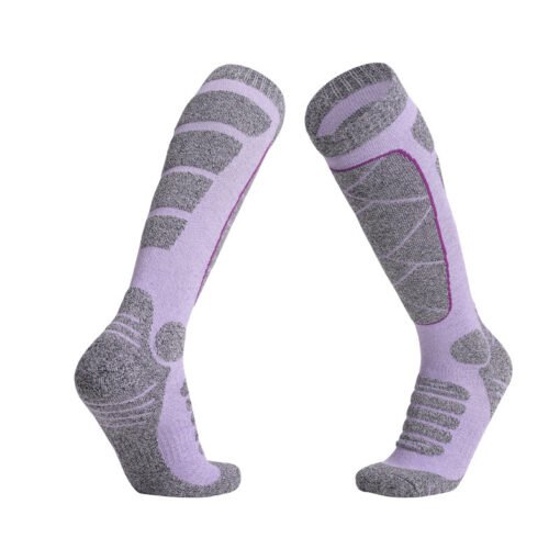 Women's Autumn And Winter Warm Outdoor Sports Socks Terry Sock - immagine 7