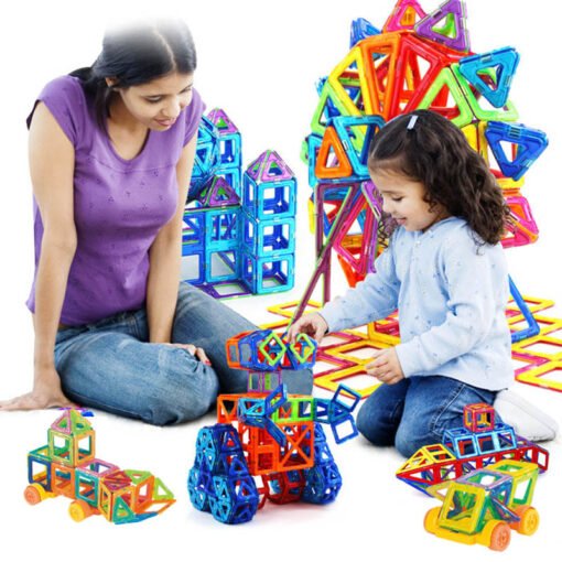 Magnetic Building Blocks DIY Magnets Toys For Kids Designer Construction Set Gifts For Children Toys - Larawan 4